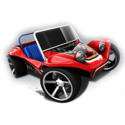 Коллекционная модель автомобиля Meyers Manx - HW Off-Road 2014, красная, Hot Wheels, Mattel [BFD04]