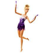 Шарнирная кукла Barbie 'Художественная гимнастика', из серии 'Безграничные движения' (Made-to-Move), Mattel [FJB18]