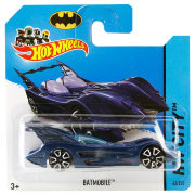 Коллекционная модель автомобиля Batmobile - HW City 2014, синяя, Hot Wheels, Mattel [BFC74]