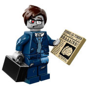 Минифигурка 'Бизнесмен-зомби', серия 14 'из мешка', Lego Minifigures [71010-13]
