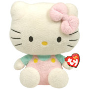 Мягкая игрушка 'Кошечка Hello Kitty в розовом комбинезоне', 15 см, TY [40906]