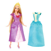 Кукла 'Рапунцель с дополнительным платьем MagiClip', 28 см, из серии 'Принцессы Диснея', Mattel [X9360]
