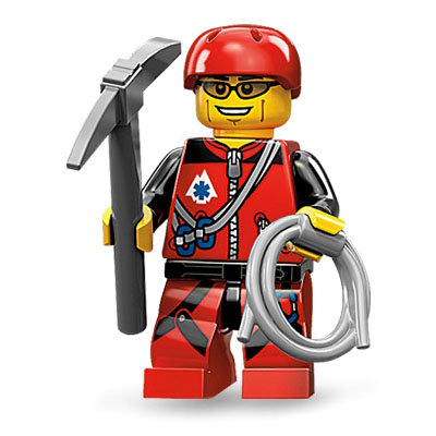 Минифигурка 'Альпинист', серия 11 'из мешка', Lego Minifigures [71002-09] Минифигурка 'Альпинист', серия 11 'из мешка', Lego Minifigures [71002-09]