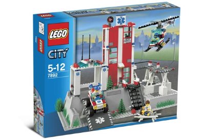 Конструктор &quot;Больница&quot;, серия Lego City [7892] Конструктор "Больница", серия Lego City [7892]