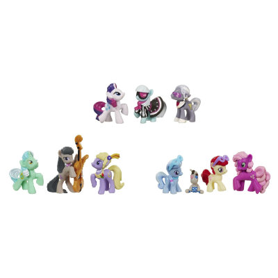 * Комплект из трех наборов с 9 мини-пони, серия 2.5, My Little Pony [A0266set2.5] Комплект из трех наборов с 9 мини-пони, серия 2.5, My Little Pony [A0266set2.5]