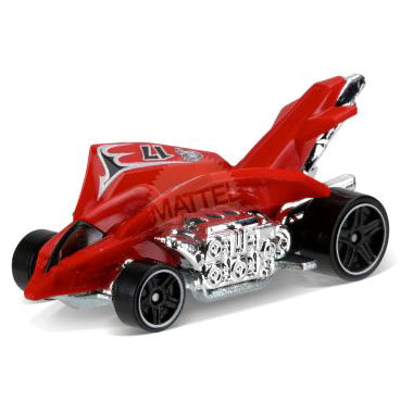 Модель автомобиля &#039;Turbo Rooster&#039;, Красная, Street Beasts, Hot Wheels [DTX23] Модель автомобиля 'Turbo Rooster', Красная, Street Beasts, Hot Wheels [DTX23]
