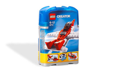 Конструктор &#039;Мини самолет/ракета/катер 3-в-1&#039;, серия Lego Creator [6741]  Конструктор 'Мини самолет/ракета/катер 3-в-1', серия Lego Creator [6741]