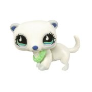 Одиночная зверюшка - Белая ласка, специальная серия, Littlest Pet Shop, Hasbro [68708]