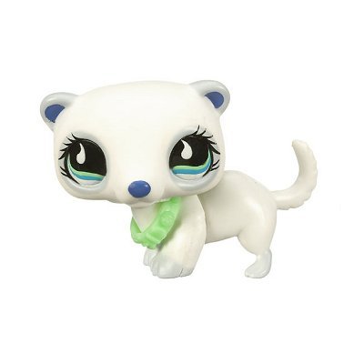 Одиночная зверюшка - Белая ласка, специальная серия, Littlest Pet Shop, Hasbro [68708] Одиночная зверюшка - Белая ласка, специальная серия, Littlest Pet Shop, Hasbro [68708]