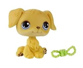 Одиночная зверюшка - Золотистый Ретривер, Littlest Pet Shop [50461] Одиночная зверюшка - Золотистый Ретривер, Littlest Pet Shop [50461]