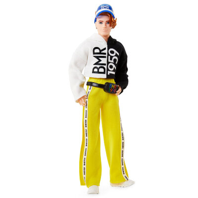 Шарнирная кукла Кен из серии &#039;BMR1959&#039;, коллекционная, Black Label, Barbie, Mattel [GNC49] Шарнирная кукла Кен из серии 'BMR1959', коллекционная, Black Label, Barbie, Mattel [GNC49]