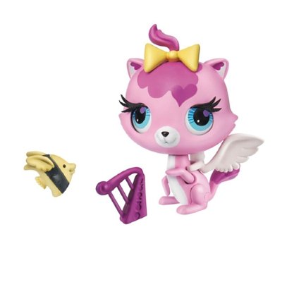 Набор 'Кошка-ангел' из серии 'Трюки и таланты' (Tricks &amp; Talents), Littlest Pet Shop [A0414] Набор 'Кошка-ангел' из серии 'Трюки и таланты' (Tricks & Talents), Littlest Pet Shop [A0414]