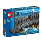 * Конструктор 'Гибкие железнодорожные пути', из серии 'Железная дорога', Lego City [7499]