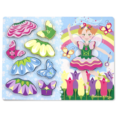 Деревянный пазл-игра 'Нарядите фею', Melissa&amp;Doug [9020] Деревянный пазл-игра 'Нарядите фею', Melissa&Doug [9020]