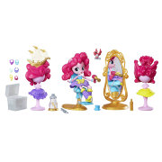 Игровой набор 'Парикмахерская' с мини-куклой Pinkie Pie, 12см, шарнирная, My Little Pony Equestria Girls Minis (Девушки Эквестрии), Hasbro [B7735]