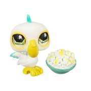 Одиночная зверюшка - Пеликан, специальная серия, Littlest Pet Shop, Hasbro [68707]