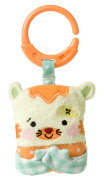 * Подвесная мягкая шуршащая игрушка 'Кошка' (Pouchie Pal), охлаждающая, 9 см, Infantino [206-371]