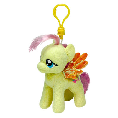 Мягкая игрушка-брелок &#039;Пони Fluttershy&#039;, 11 см, My Little Pony, TY [41102] Мягкая игрушка-брелок 'Пони Fluttershy', 11 см, My Little Pony, TY [41102]