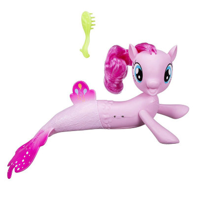 Набор &#039;Плавающая пони-русалка Пинки Пай&#039; (Pinkie Pie Swimming Seapony), из серии &#039;My Little Pony в кино&#039;, My Little Pony, Hasbro [C0677] Набор 'Плавающая пони-русалка Пинки Пай' (Pinkie Pie Swimming Seapony), из серии 'My Little Pony в кино', My Little Pony, Hasbro [C0677]