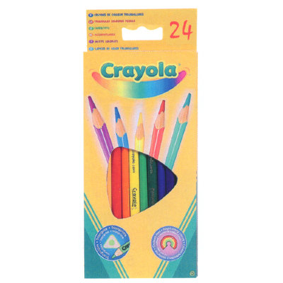 Карандаши треугольные, 24 цвета, Crayola [3624t] Карандаши треугольные, 24 цвета, Crayola [3624t]
