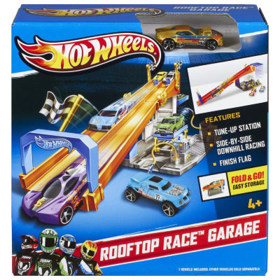 Игровой набор &#039;Гараж&#039; (Rooftop Race Garage), Hot Wheels, Mattel [BMG70] Игровой набор 'Гараж' (Rooftop Race Garage), Hot Wheels, Mattel [BMG70]