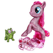 Коллекционный набор 'Сверкающие большая пони-русалка Пинки Пай и крокодил' (Seapony - Pinkie Pie), эксклюзивный выпуск, из серии 'My Little Pony в кино', My Little Pony, Hasbro [C3190]