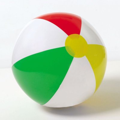 Мяч пляжный надувной 41 см (Beach Ball), Intex [59010NP] Мяч пляжный надувной 41 см (Beach Ball), Intex [59010NP]