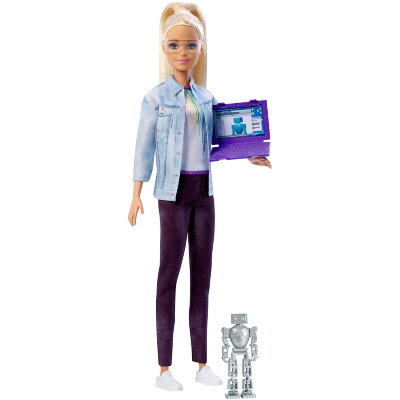 Кукла Барби 'Инженер робототехники', из серии 'Я могу стать', Barbie, Mattel [FRM09] Кукла Барби 'Инженер робототехники', из серии 'Я могу стать', Barbie, Mattel [FRM09]