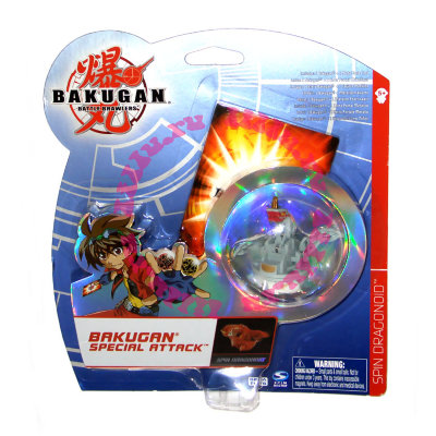 Специальный набор Special Attack 'Spin Dragonoid', для игры 'Бакуган', Bakugan Battle Brawlers [64281-690] Специальный набор Special Attack 'Spin Dragonoid', для игры 'Бакуган', Bakugan Battle Brawlers [64281-690]