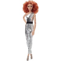Коллекционная шарнирная кукла 'Рыжеволосая', #11 из серии 'Barbie Looks 2022', Barbie Black Label, Mattel [HBX94]