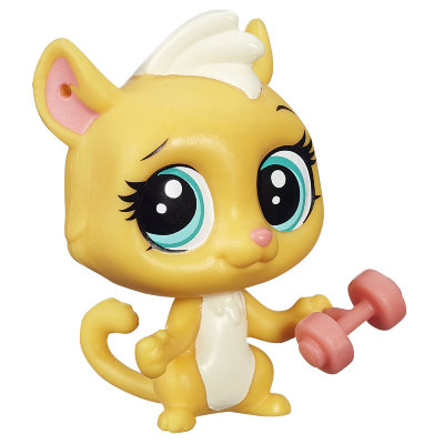 Одиночная зверюшка 'Песчанка Gerry Goldman', Littlest Pet Shop [B1743] Одиночная зверюшка 'Песчанка Gerry Goldman', Littlest Pet Shop [B1743]