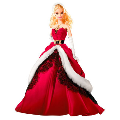 Кукла Барби &#039;Рождество-2007&#039; (2007 Holiday Barbie), коллекционная, Mattel [K7958] Кукла Барби 'Рождество-2007' (2007 Holiday Barbie), коллекционная, Mattel [K7958]