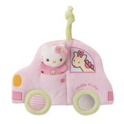 * Мягкая игрушка для малышей 'Машинка Хелло Китти'  (Hello Kitty Activity Car), 25 см, Jemini [022048]
