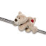 Мягкая игрушка-магнит 'Медвежонок с сердцем, светло-коричневый', 12 см, коллекция 'Валентинки', NICI [36250] - 36250.jpg