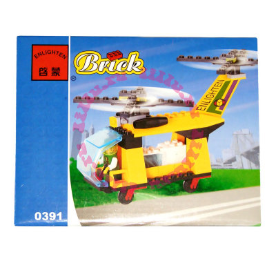 Конструктор &#039;Грузовой вертолёт&#039; из серии &#039;City (Город)&#039;, Brick [391] Конструктор 'Грузовой вертолёт' из серии 'City (Город)', Brick [391]