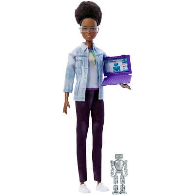 Кукла Барби &#039;Инженер робототехники&#039;, из серии &#039;Я могу стать&#039;, Barbie, Mattel [FRM10] Кукла Барби 'Инженер робототехники', из серии 'Я могу стать', Barbie, Mattel [FRM10]