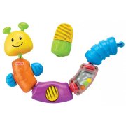 * Развивающая игрушка 'Разбирающаяся Гусеница' (Snap-Lock Caterpillar), из серии Brilliant Basics, Fisher Price [W9834]