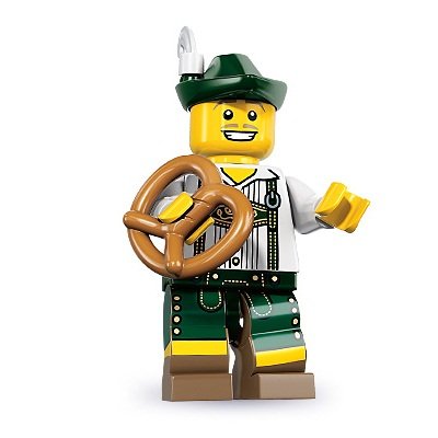 Минифигурка 'Баварец', серия 8 'из мешка', Lego Minifigures [8833-03] Минифигурка 'Баварец', серия 8 'из мешка', Lego Minifigures [8833-03]