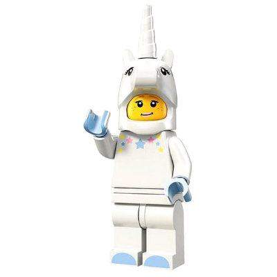 Минифигурка &#039;Девочка в костюме единорога&#039;, серия 13 &#039;из мешка&#039;, Lego Minifigures [71008-03] Минифигурка 'Девочка в костюме единорога', серия 13 'из мешка', Lego Minifigures [71008-03]