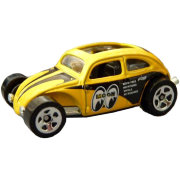 Коллекционная модель автомобиля Custom Volkswagen Beetle - HW Workshop 2014, желтая, Hot Wheels, Mattel [BFF23]