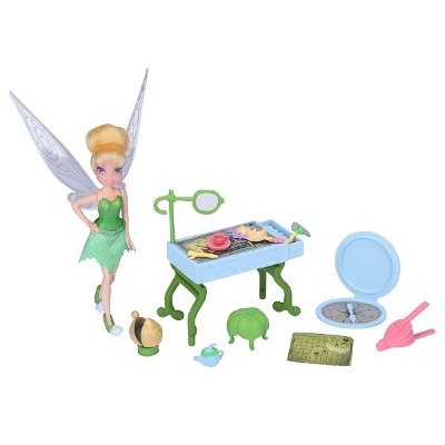 Игровой набор с куклой-феечкой Tinker Bell (Динь-динь), 12 см, Disney Fairies, Jakks Pacific [17525] Игровой набор с куклой-феечкой Tinker Bell (Динь-динь), 12 см, Disney Fairies, Jakks Pacific [17525]