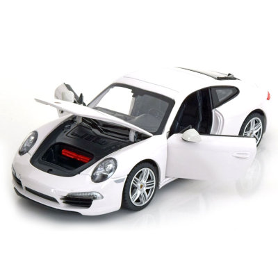 Модель автомобиля Porsche 911, белая, 1:24, Rastar [56200] Модель автомобиля Porsche 911, белая, 1:24, Rastar [56200]