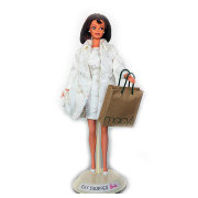 Кукла Барби 'Шопоголик Николь Миллер' (Nicole Miller City Shopper Barbie), специальный выпуск, коллекционная, Mattel [16289]