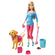 Игровой набор с куклой Барби '"Кукла и щеночек', Barbie, Mattel [BDH74]