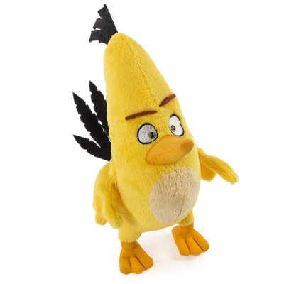 Мягкая игрушка &#039;Желтая злая птичка Чак&#039; (Angry Birds - Chuck Bird), 10 см, Spin Master [73178] Мягкая игрушка 'Желтая злая птичка Чак' (Angry Birds - Chuck Bird), 10 см, Spin Master [73178]