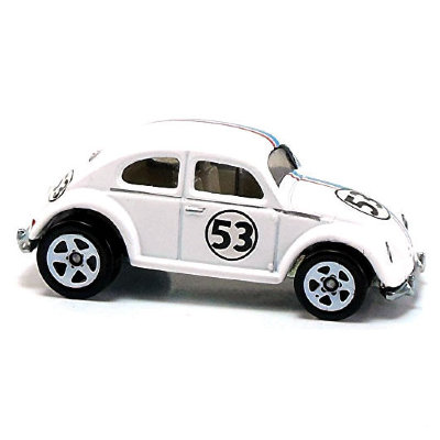 Коллекционная модель автомобиля Volkswagen Beetle - HW Workshop 2014, белая, Hot Wheels, Mattel [BFD65] Коллекционная модель автомобиля Volkswagen Beetle - HW Workshop 2014, белая, Hot Wheels, Mattel [BFD65]