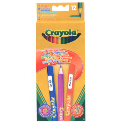 Карандаши именные, 12 цветов, Crayola [3620] Карандаши именные, 12 цветов, Crayola [3620]
