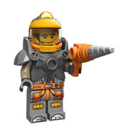 Минифигурка 'Космический шахтер', серия 12 'из мешка', Lego Minifigures [71007-06]