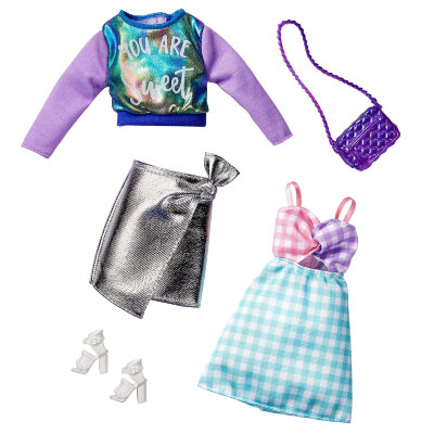Набор одежды для Барби, из серии &#039;Мода&#039;, Barbie [GHX62] Набор одежды для Барби, из серии 'Мода', Barbie [GHX62]