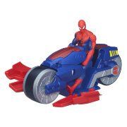 Игровой набор 'Крылатый мотоцикл Человека-паука' (Blaze Wing Cycle) с фигуркой 10см, серия Spider Strike, Hasbro [A5707]